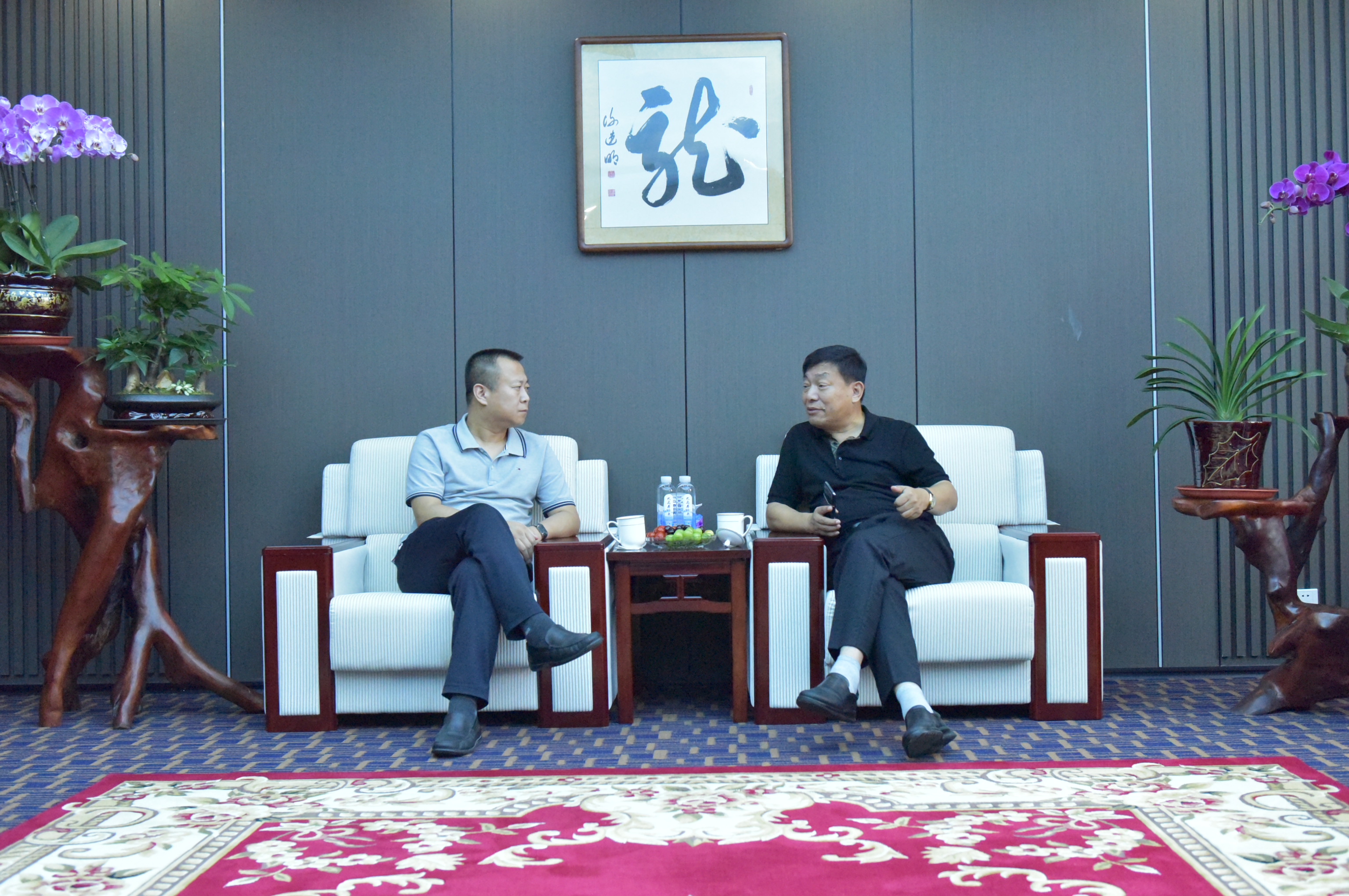 吉林省中医药科学院院长兼党委书记荆涛带队实地考察参观吉林北药集团北湖园区